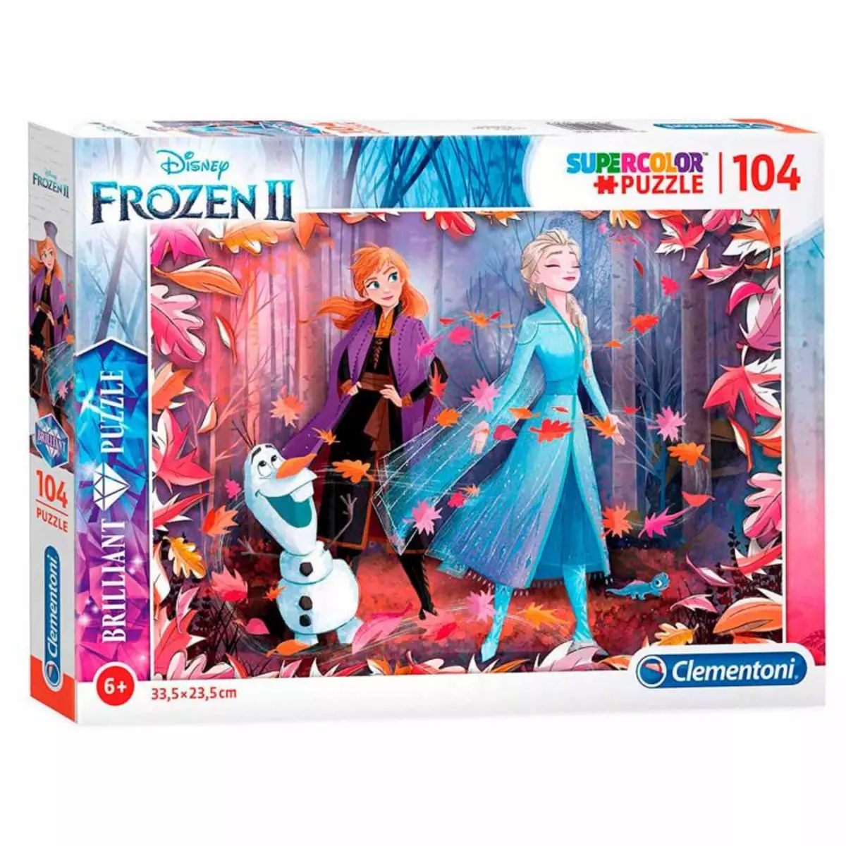 CLEMENTONI Clementoni Brilliant Puzzle Disney Frozen 2, 104st.