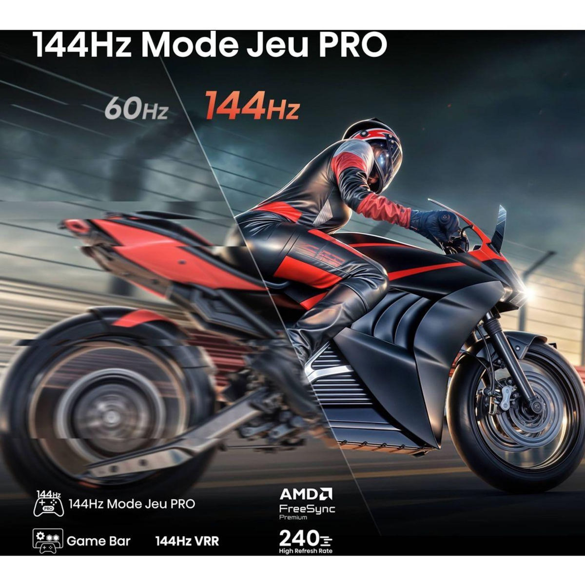 Hisense TV Mini Led 50U7Q 2025-50 pouces (126cm)