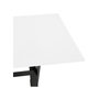 Voir la diapositive 4 : Paris Prix Table Design en Verre  Trinidad  160cm Blanc