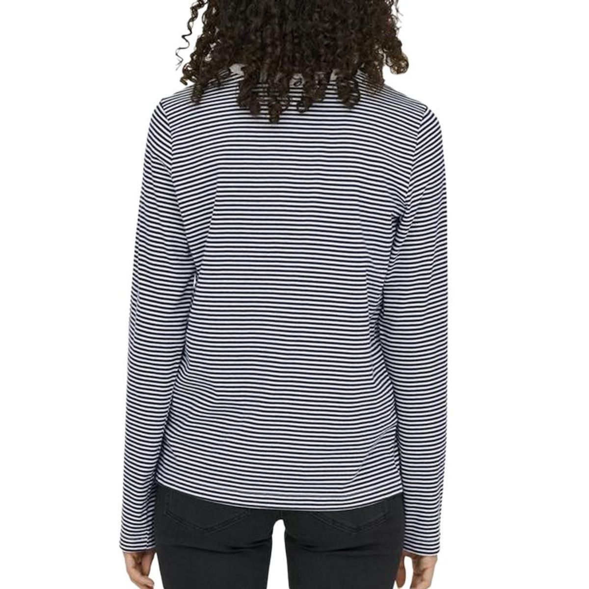 JACQUELINE DE YONG T Shirt Manches  ongues /Blanche Femme JDY Pisa