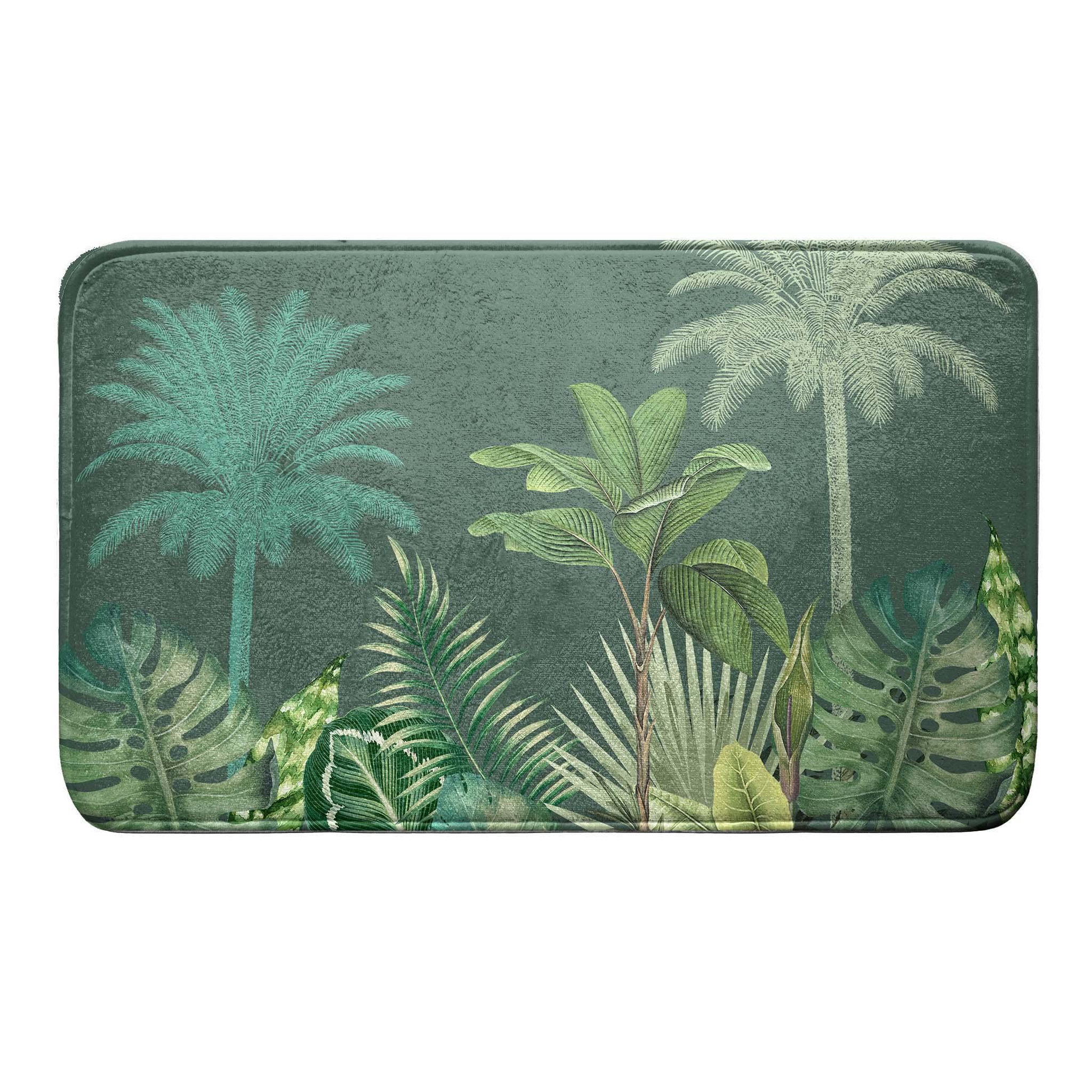 Eden Tapis de bain tropicale vagabonde