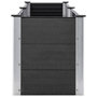 Voir la diapositive 4 : VIDAXL Lit sureleve de jardin 250x50x54 cm WPC Gris
