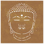 Voir la diapositive 4 : VIDAXL Decoration murale jardin 55x55 cm motif de tete de bouddha