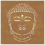 Voir la diapositive 4 : VIDAXL Decoration murale jardin 55x55 cm motif de tete de bouddha