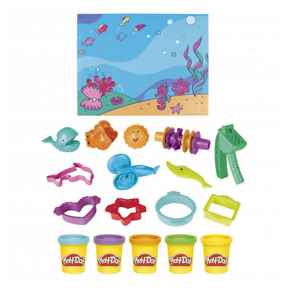 HASBRO Play-doh coffret Fonds sous-marins