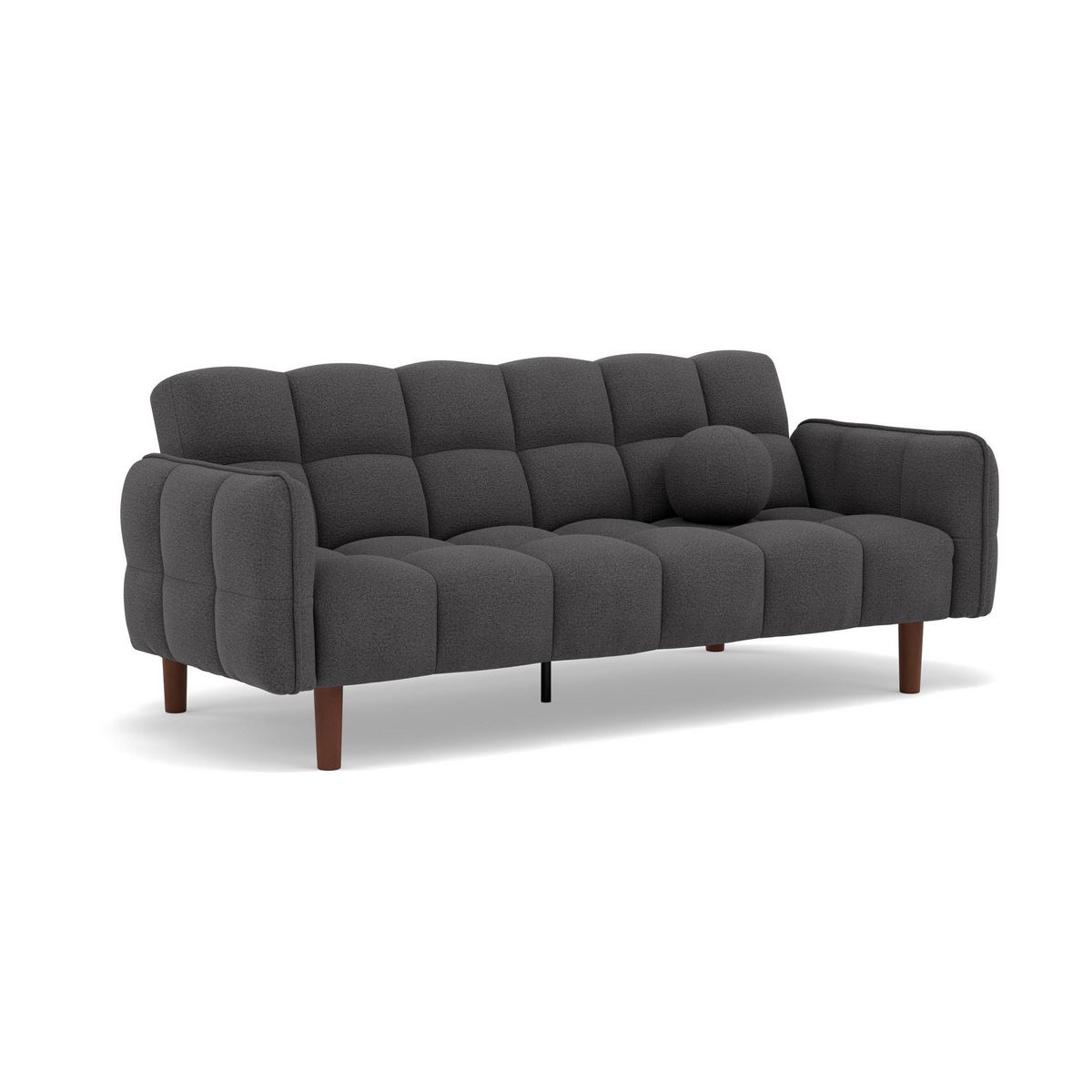 BEST MOBILIER Adam - canapé convertible clic-clac 2 places en tissu texturé