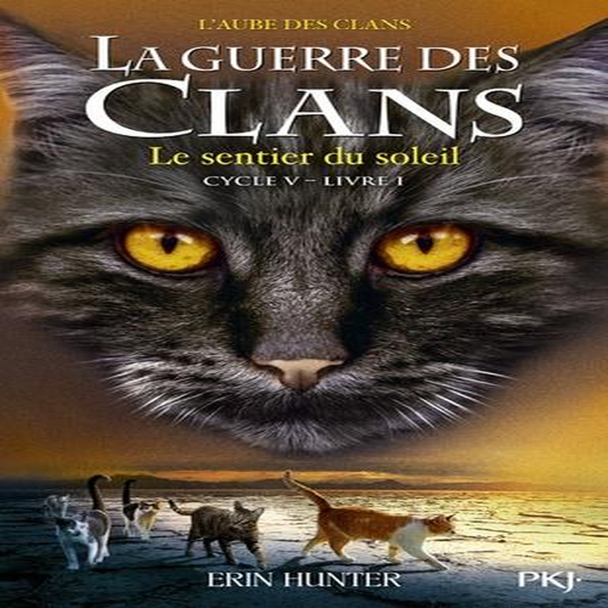 LA GUERRE DES CLANS : L'AUBE DES CLANS (CYCLE V) TOME 1 : LE SENTIER DU SOLEIL, Hunter Erin