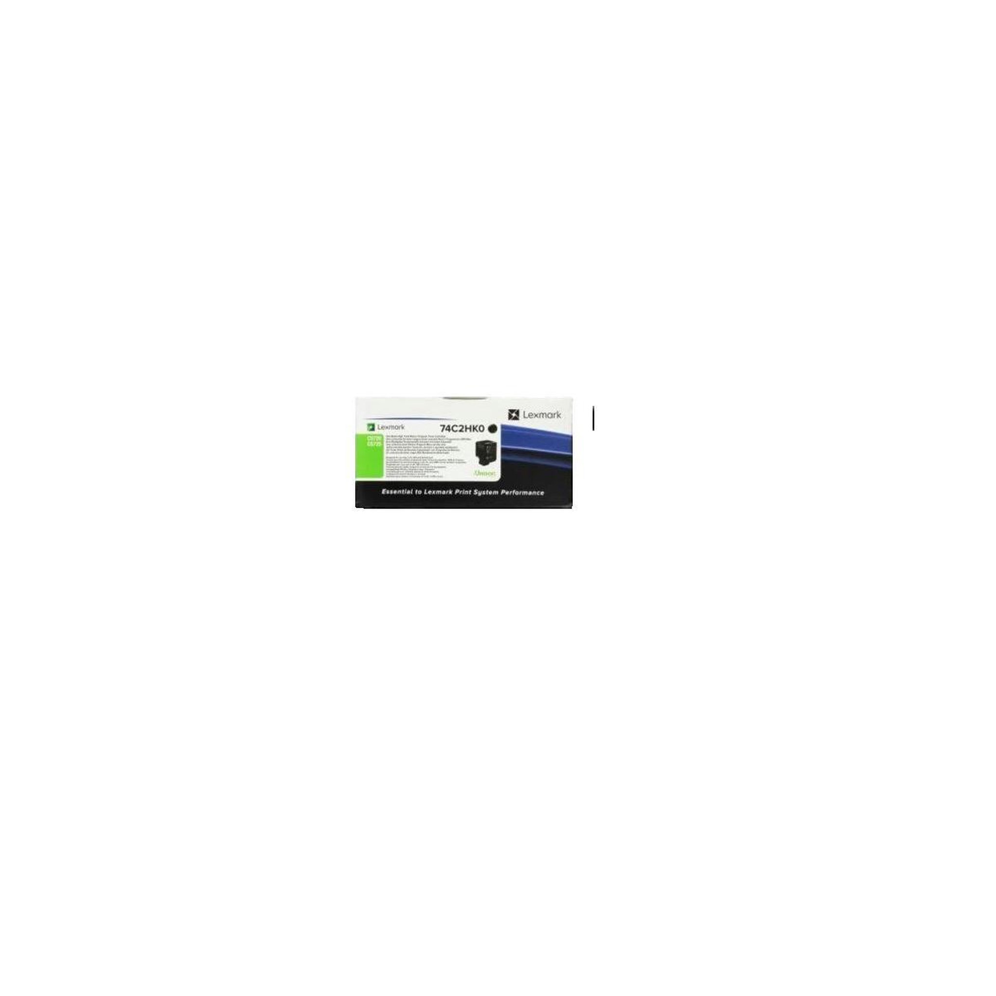 Voir la diapositive 3 : Lexmark Toner Lexmark 74C2HK0 Noir