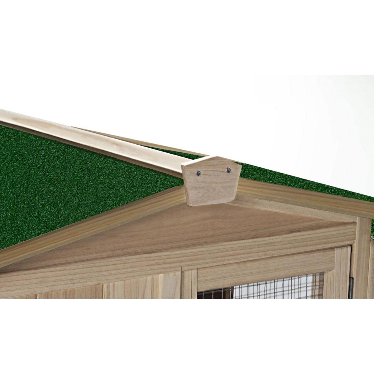 Jardikt Poulailler avec clapier XXL