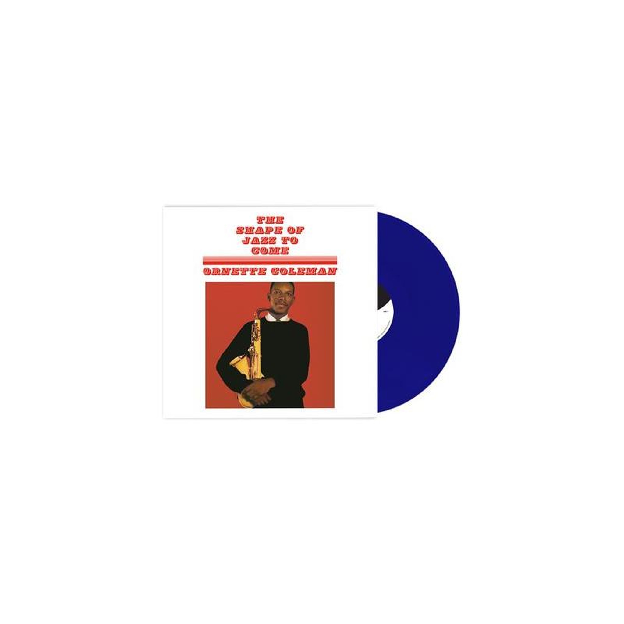 Album shape of jazz to come (édition limitée vinyle bleu) ornette coleman