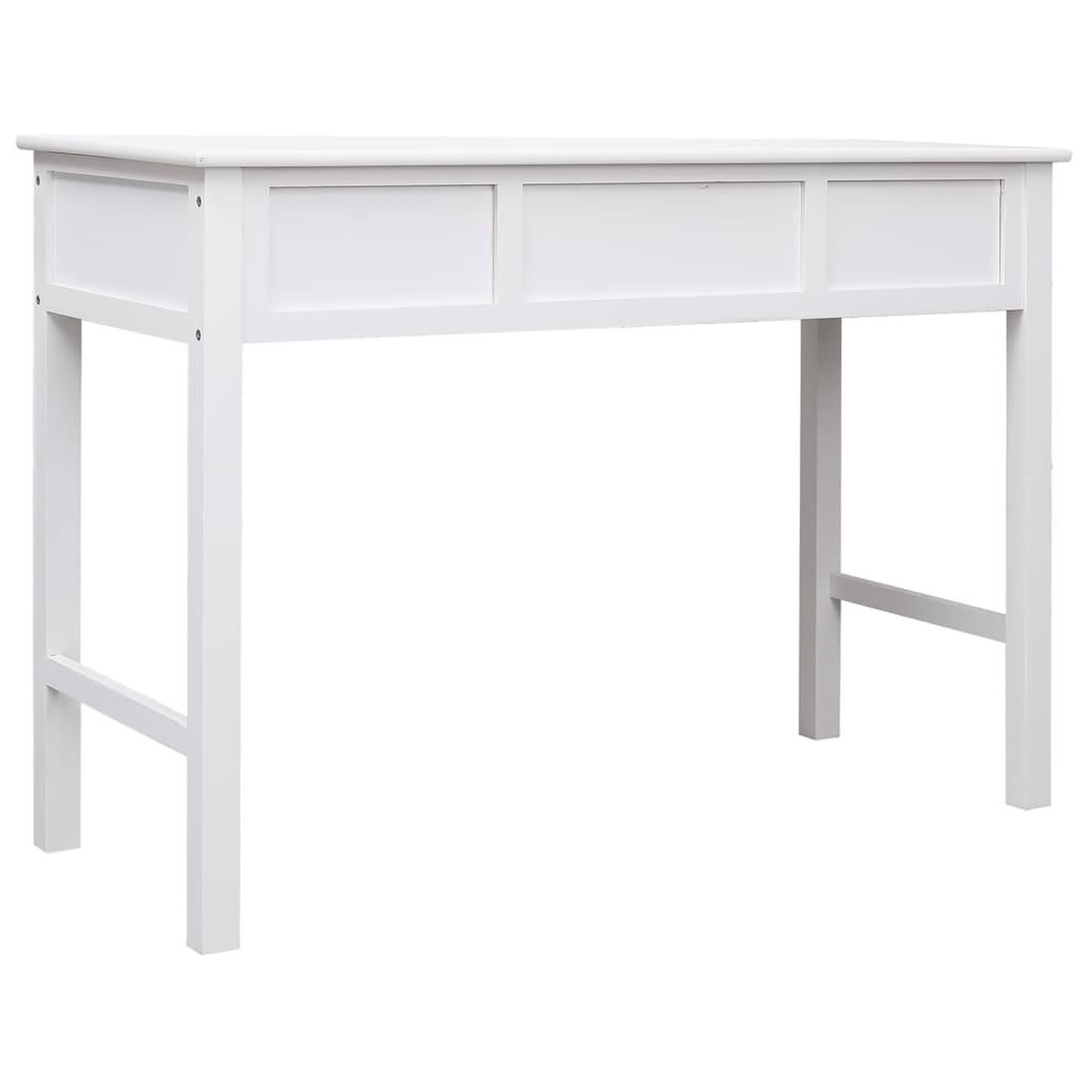 Voir la diapositive 5 : VIDAXL Buffet Blanc 108x45x76 cm Bois de Paulownia massif
