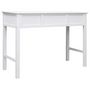 Voir la diapositive 5 : VIDAXL Buffet Blanc 108x45x76 cm Bois de Paulownia massif