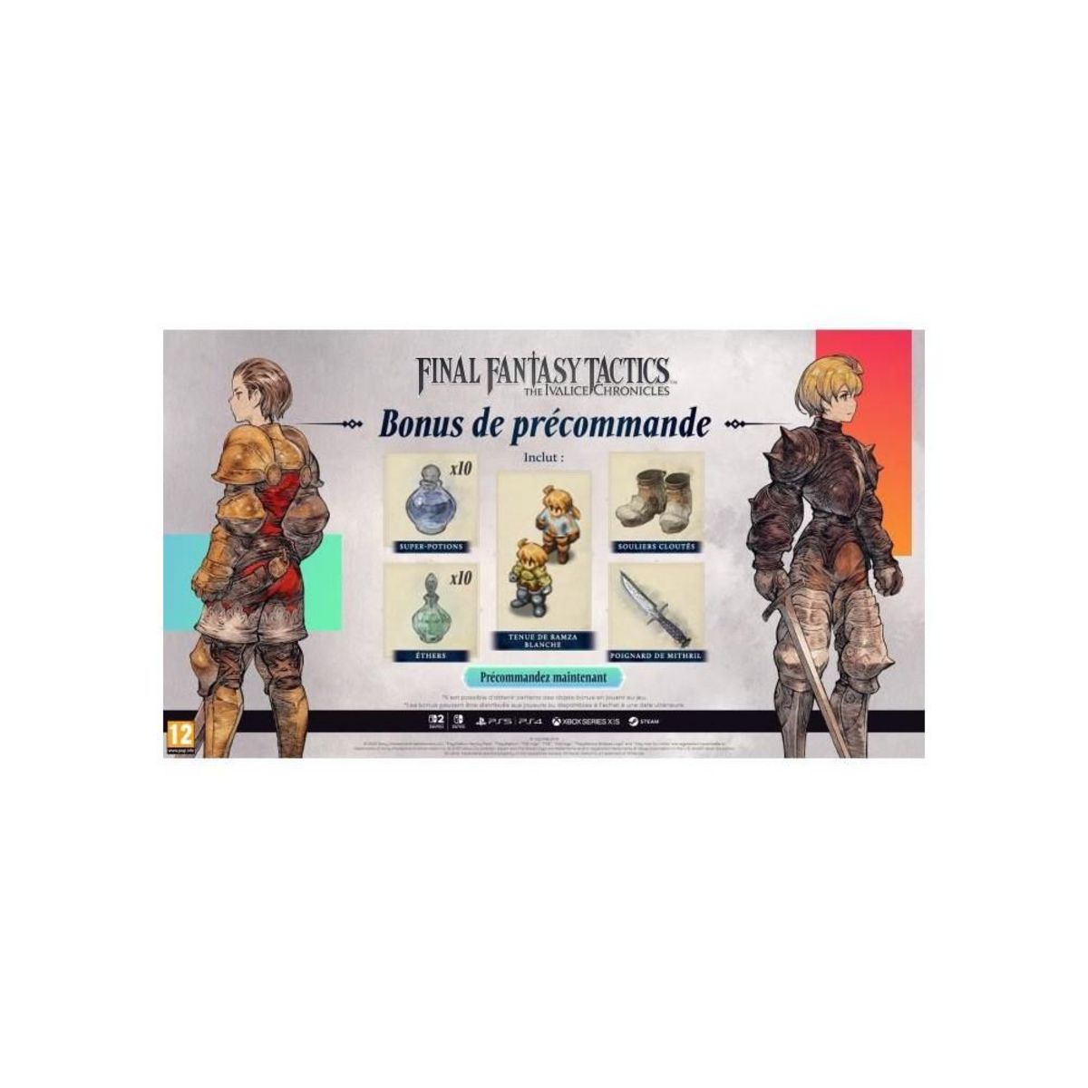 Square-Enix Final Fantasy Tactics Ivalice Chronicles SWITCH