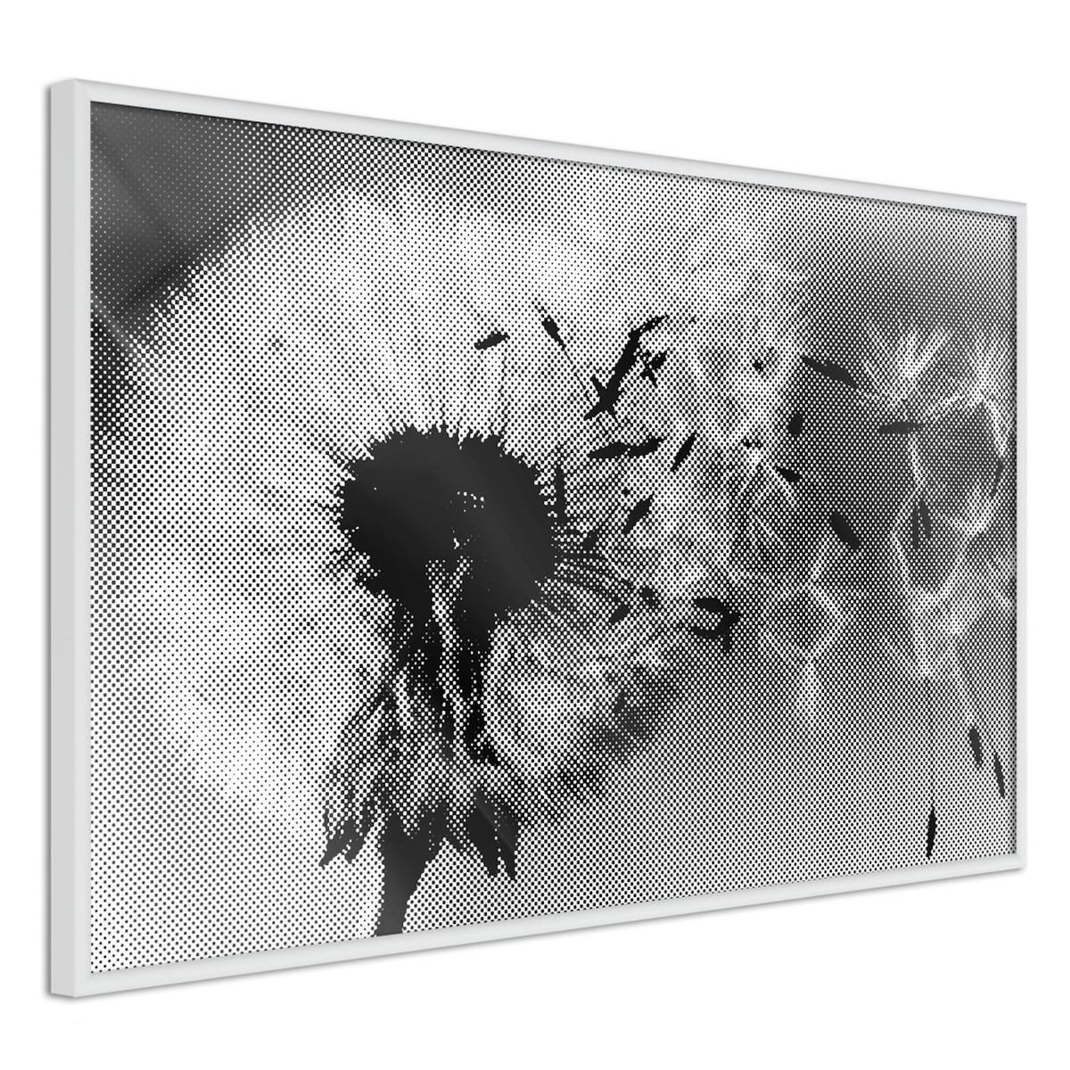 Paris Prix Affiche Murale Encadrée  Dandelion in the Wind