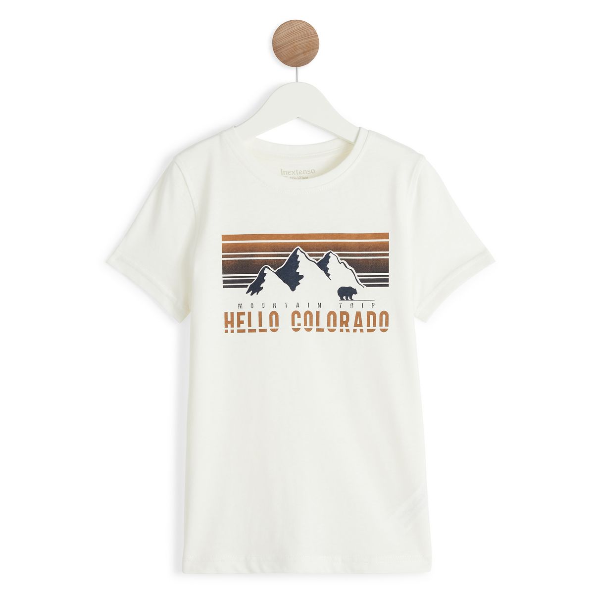 INEXTENSO Ensemble chemise à carreaux + t-shirt garçon