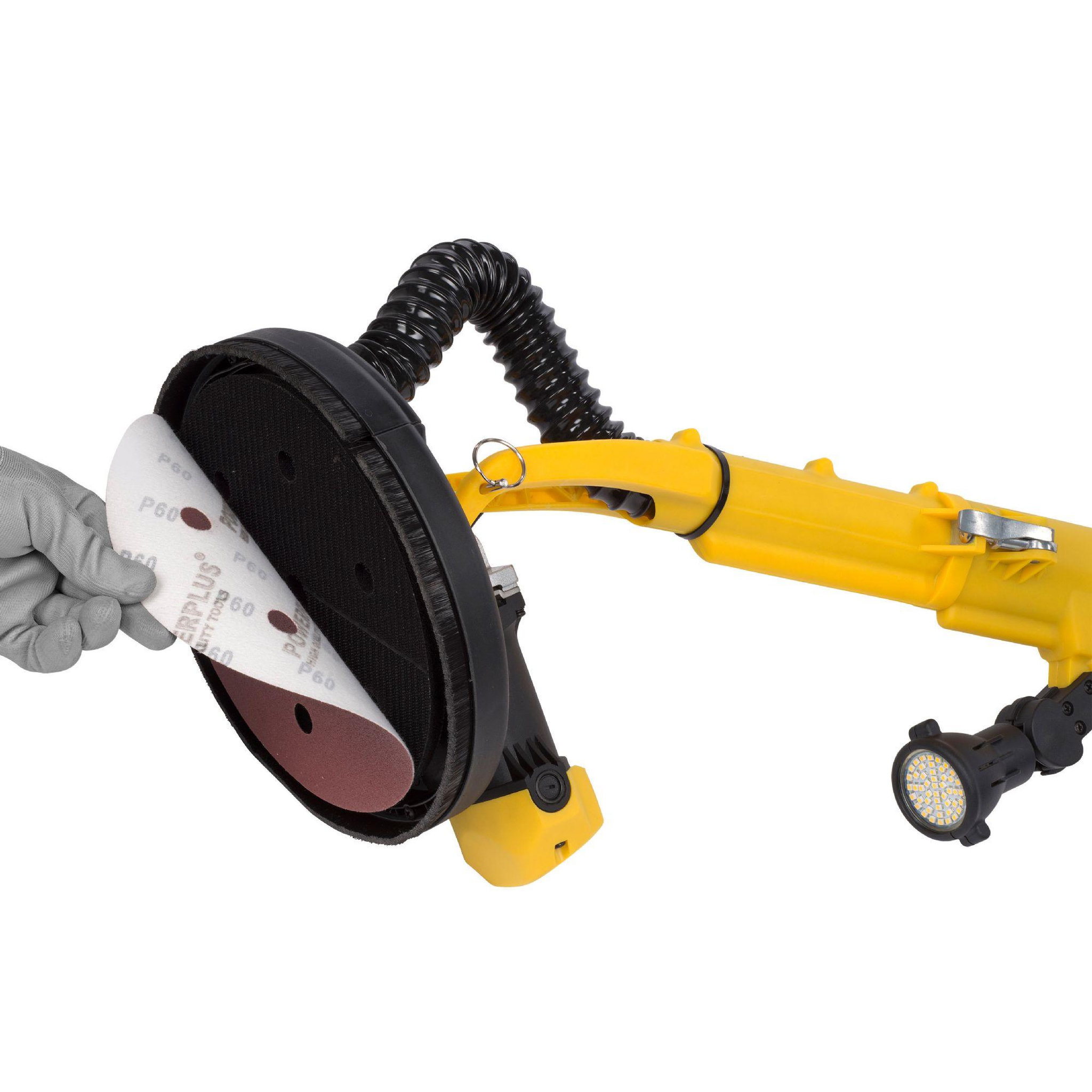 Voir la diapositive 4 : POWERPLUS Ponceuse de cloisons girafe télescopique