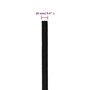 Voir la diapositive 6 : VIDAXL Corde de travail Noir 10 mm 50 m Polyester
