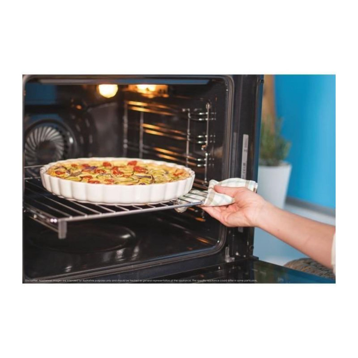 Candy Four intégrable multifonction 70l 62cm pyrolyse inox - FIDPX699