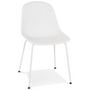 Voir la diapositive 1 : Paris Prix Chaise Design  Venturia  82cm Blanc