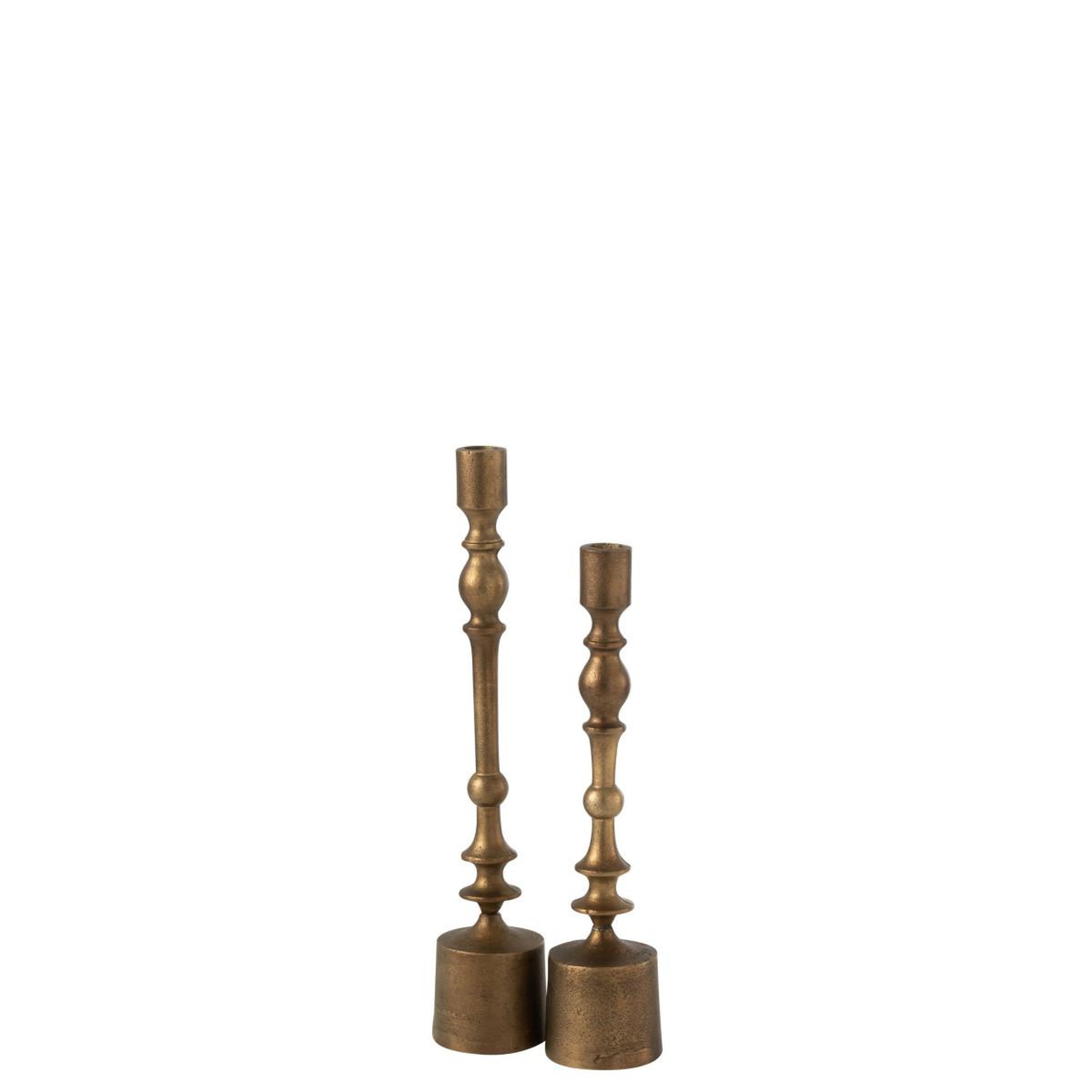 Voir la diapositive 3 : J-LINE Chandelier vintage  neuh  35cm bronze