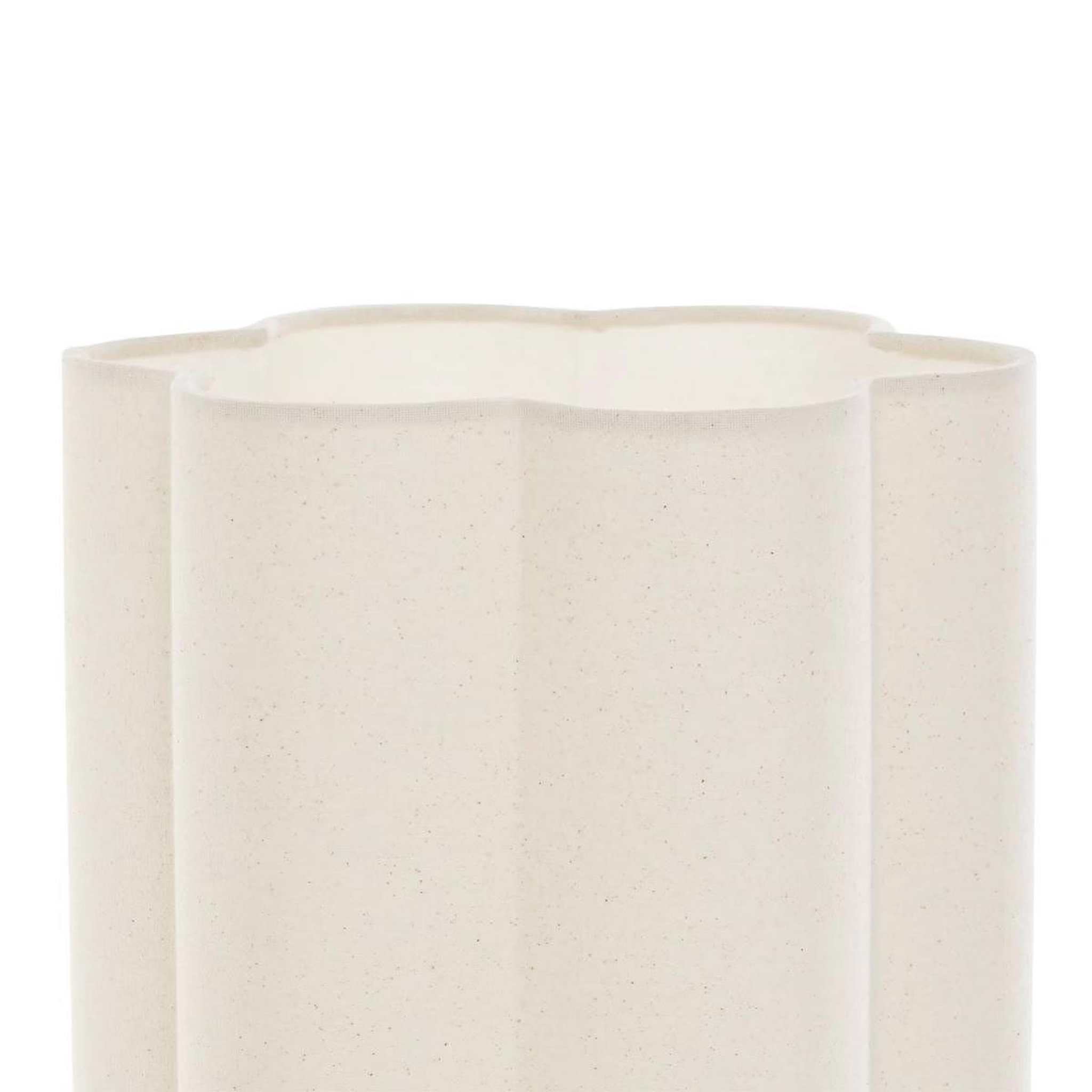 Voir la diapositive 2 : ATMOSPHERA Lampadaire Design Fleur  Blanca  124cm Beige