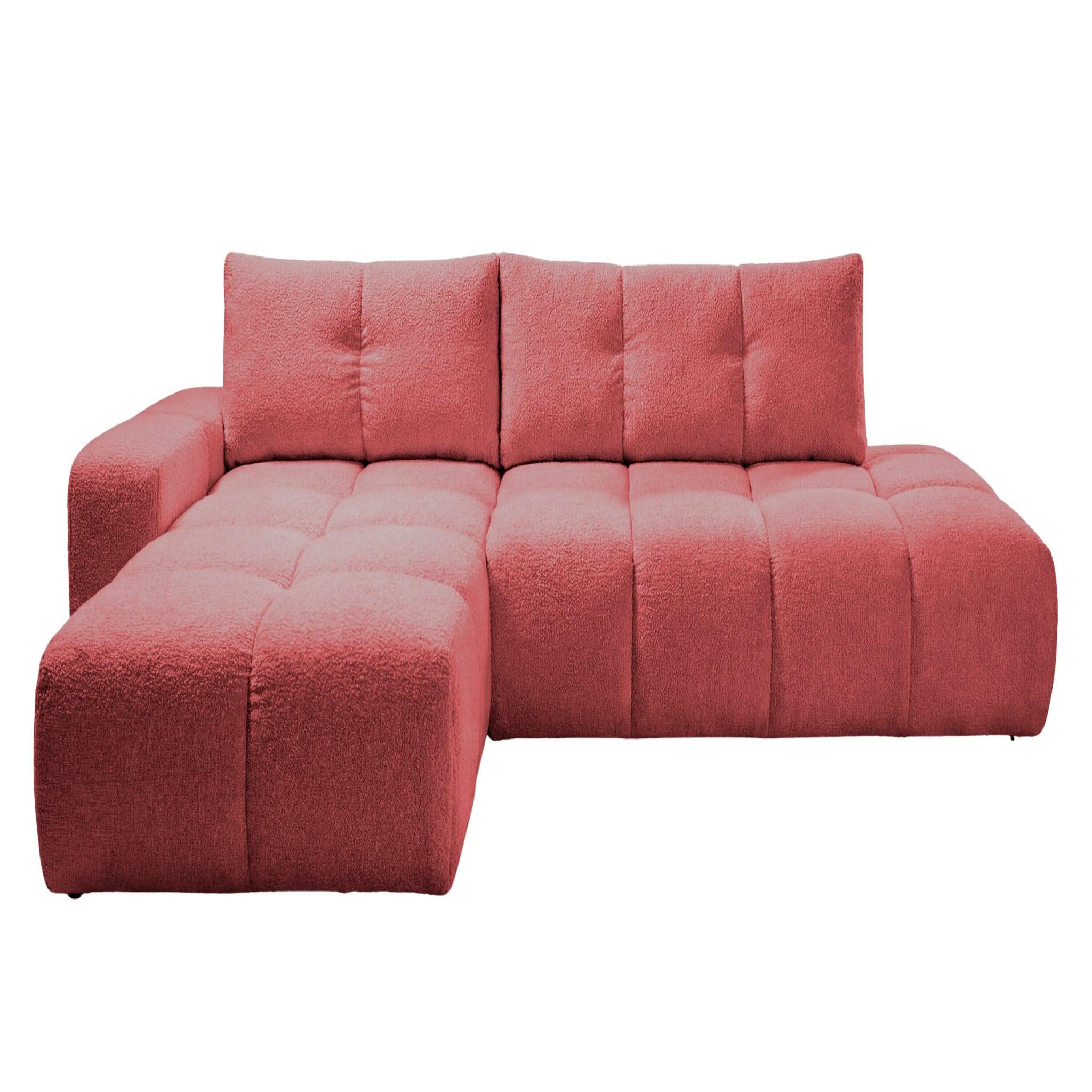 Voir la diapositive 1 : CASANOVA PARIS Constance - canapé d'angle tissu chenille