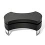 Voir la diapositive 5 : VIDAXL Table basse a forme reglable noir brillant