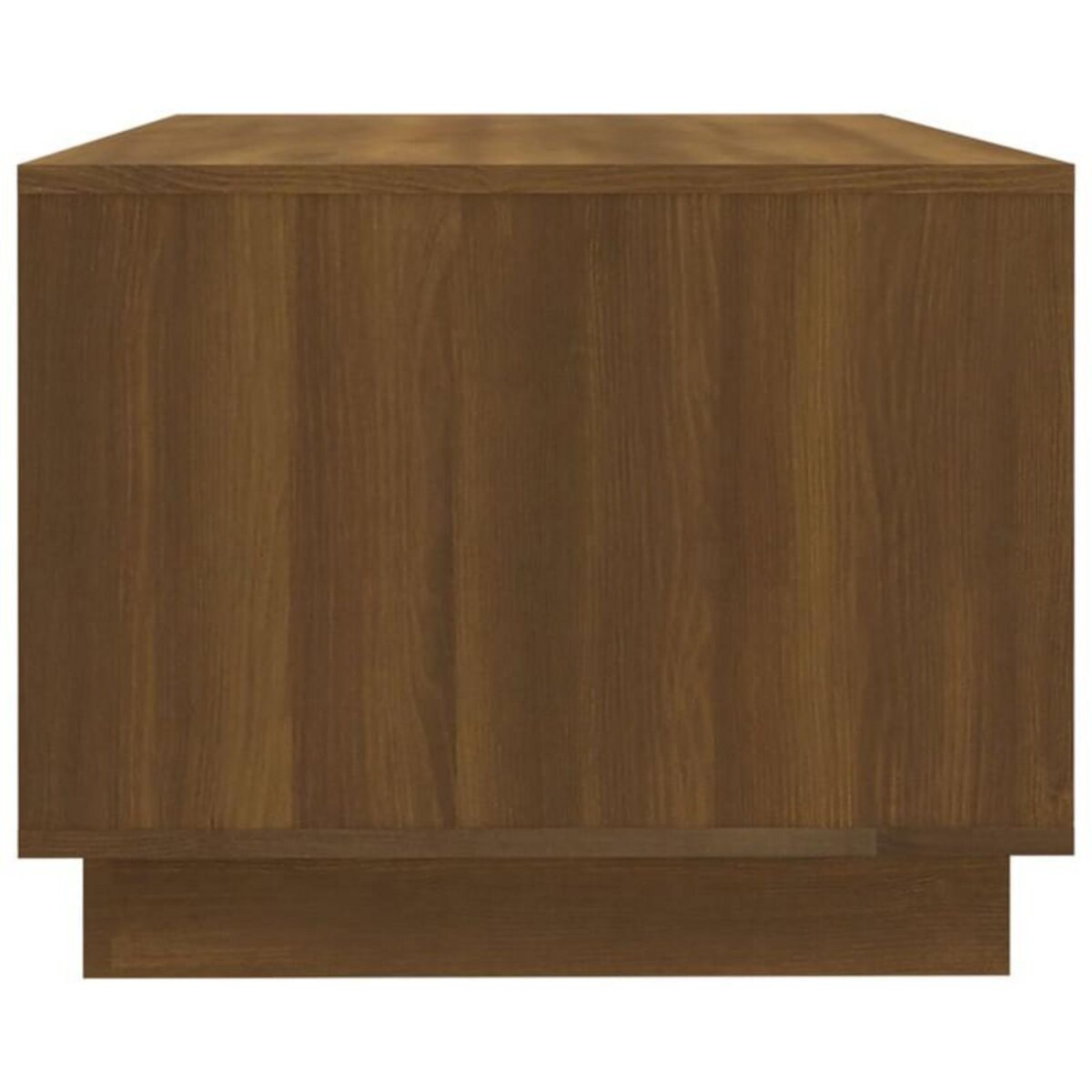 VIDAXL Table basse chêne marron 102x55x43 cm bois d ingénierie