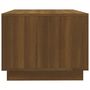 Voir la diapositive 6 : VIDAXL Table basse chêne marron 102x55x43 cm bois d ingénierie