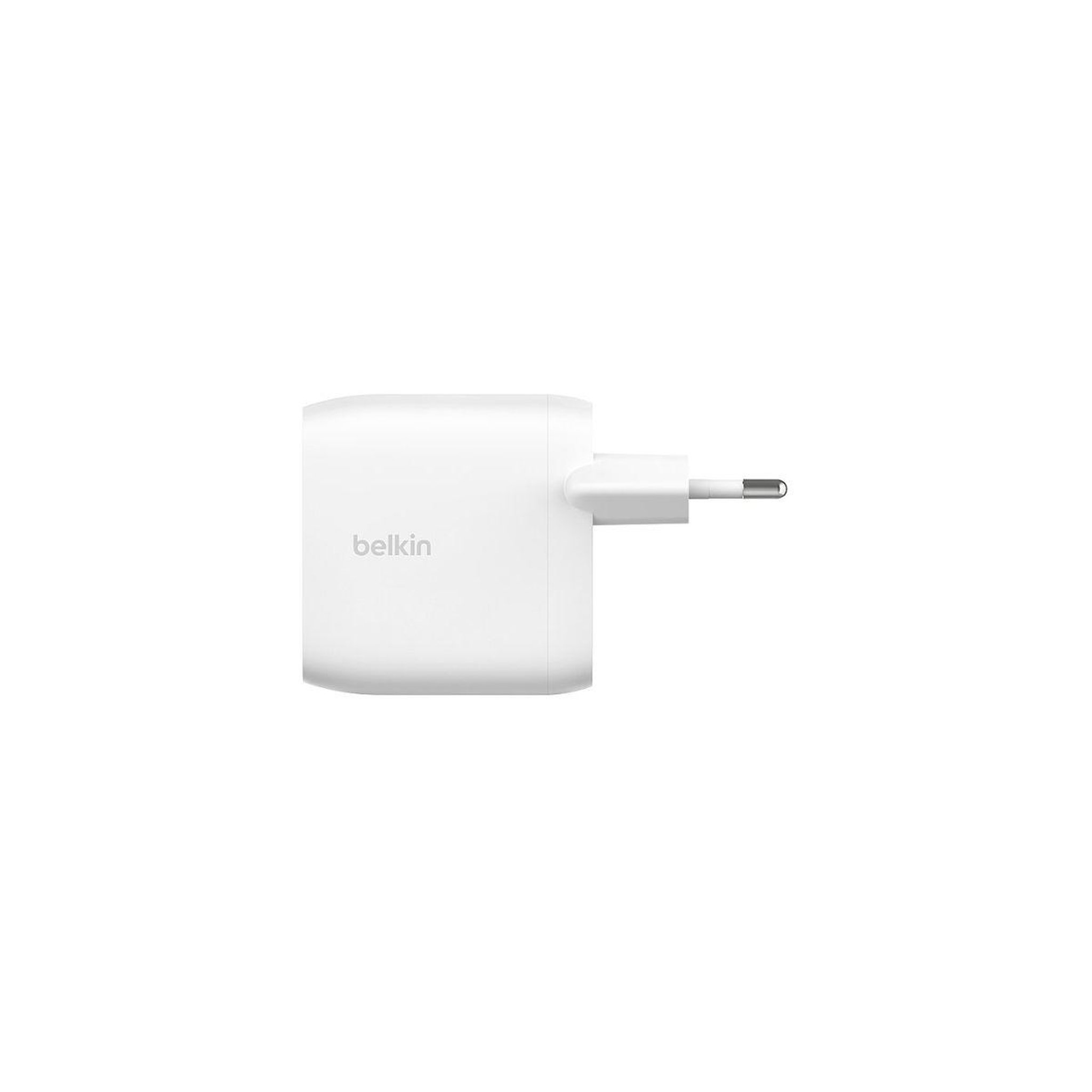 Voir la diapositive 4 : Belkin Chargeur 2x USB-C 30W Blanc