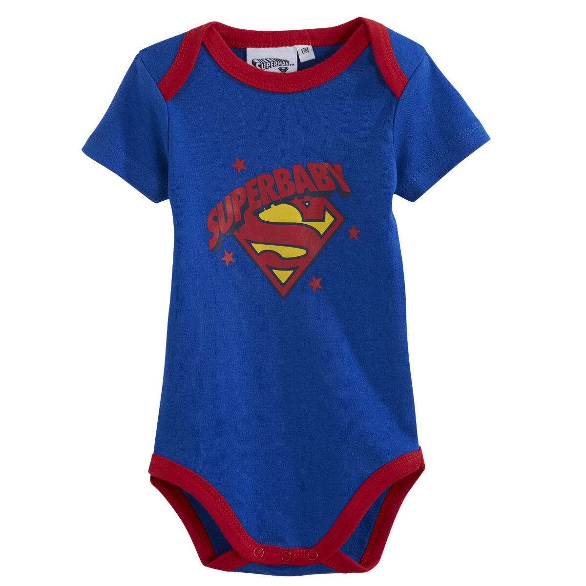 SUPERMAN Body manches courtes bébé garçon