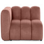 Voir la diapositive 1 : LISA DESIGN Debbie - module d'assise gauche en tissu texturé