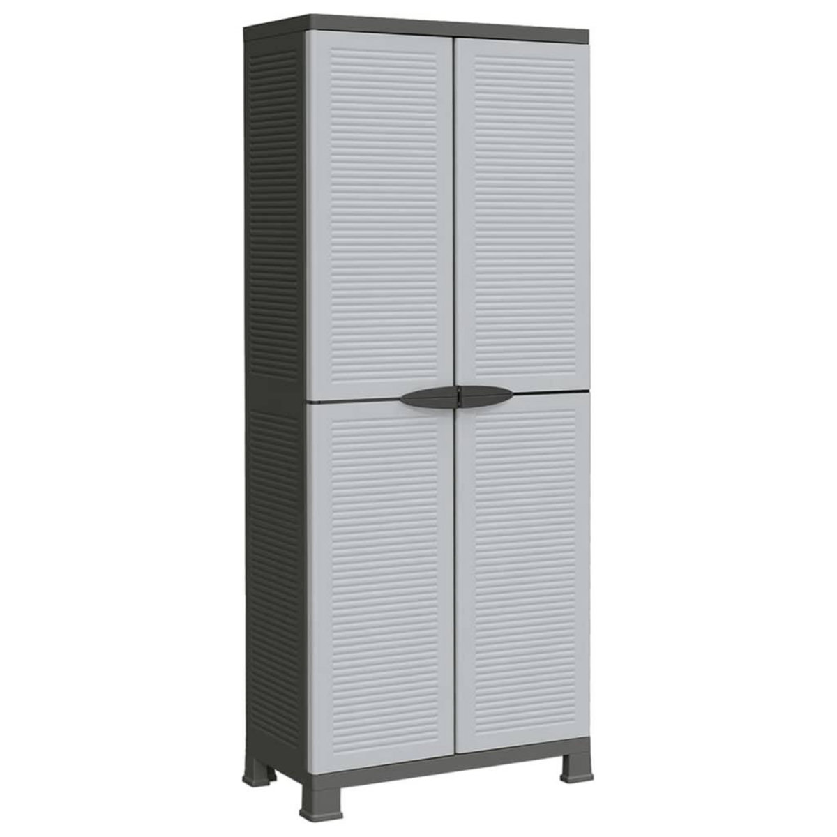 VIDAXL Armoire en plastique 68x39x171,5 cm