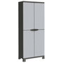 Voir la diapositive 2 : VIDAXL Armoire en plastique 68x39x171,5 cm