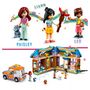 Voir la diapositive 5 : LEGO Friends 41735 La mini maison mobile, Jeu Camping en Forêt avec Voiture Jouet, Mini-Poupées Leo & Liann