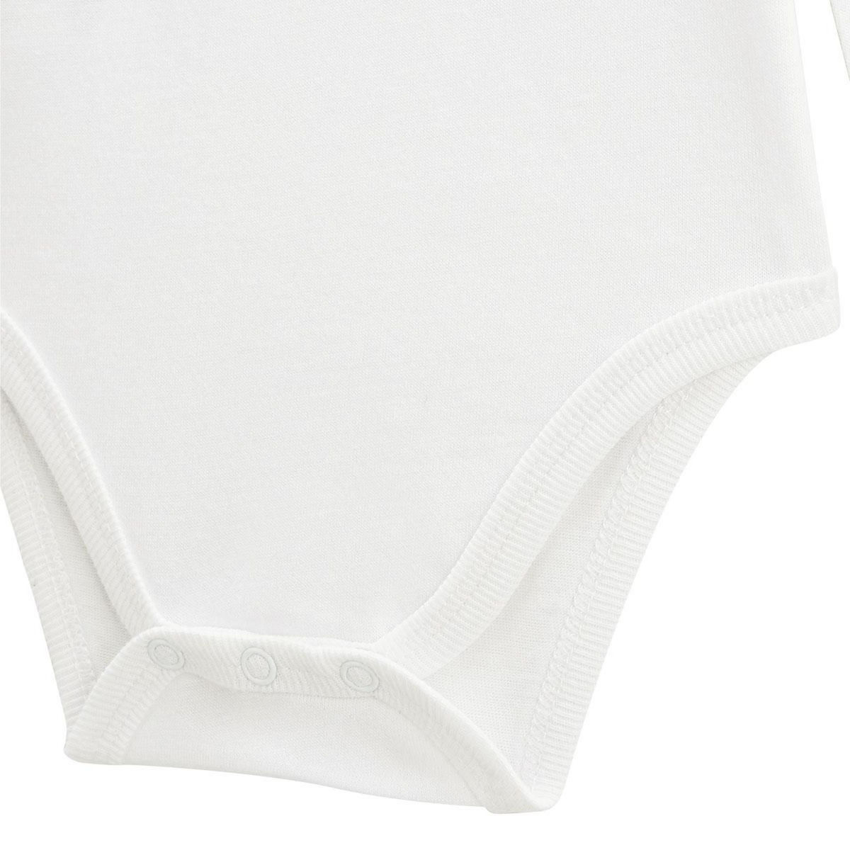 Petit Béguin Lot de 3 bodies bébé manches longues