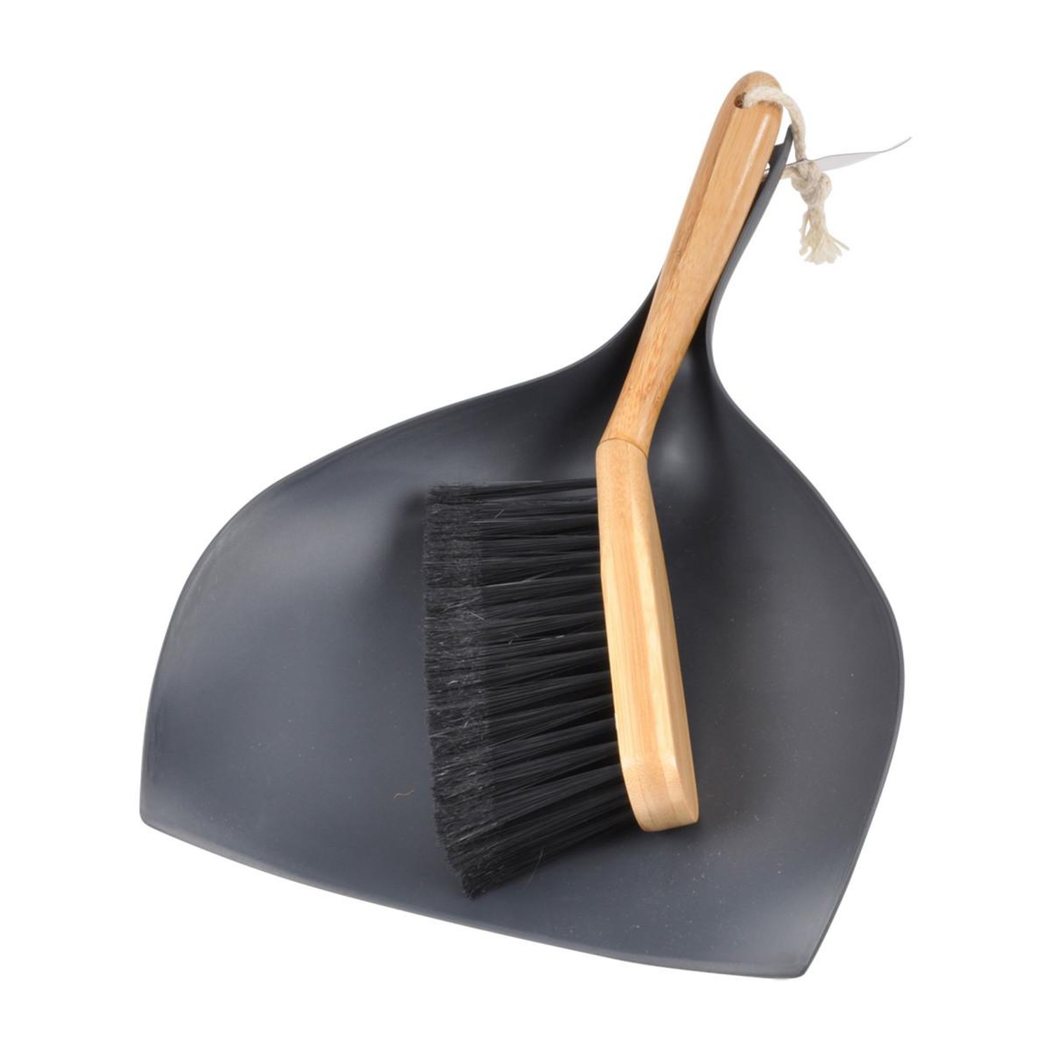 HOMEA Pelle & balayette  plastique recyclé  anthracite