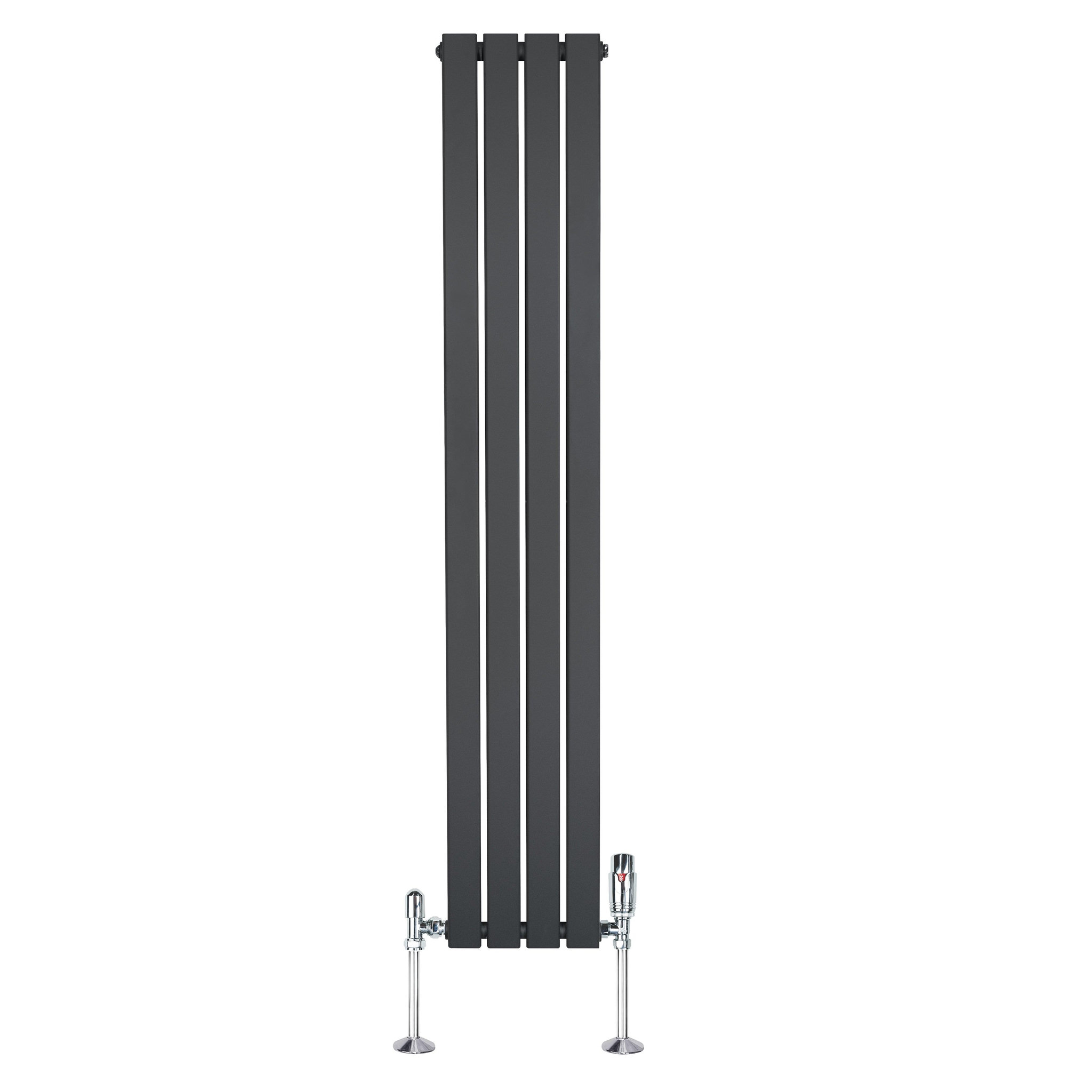 Voir la diapositive 1 : MONSTERSHOP Radiateur plat à 1 panneau & vannes - 1600 x 280 mm