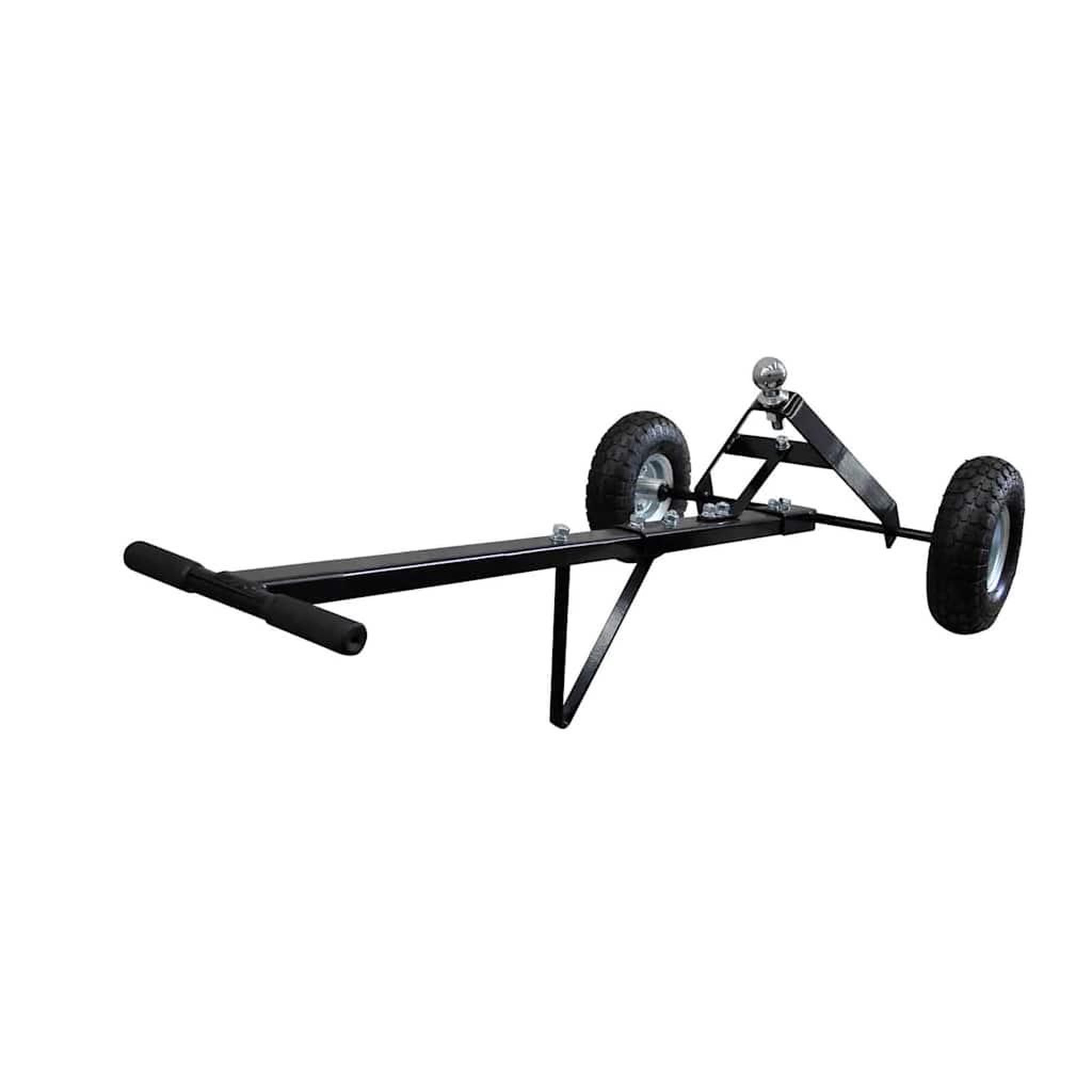 VIDAXL Chariot a main de remorque utilitaire bateau deux pneus 275 kg