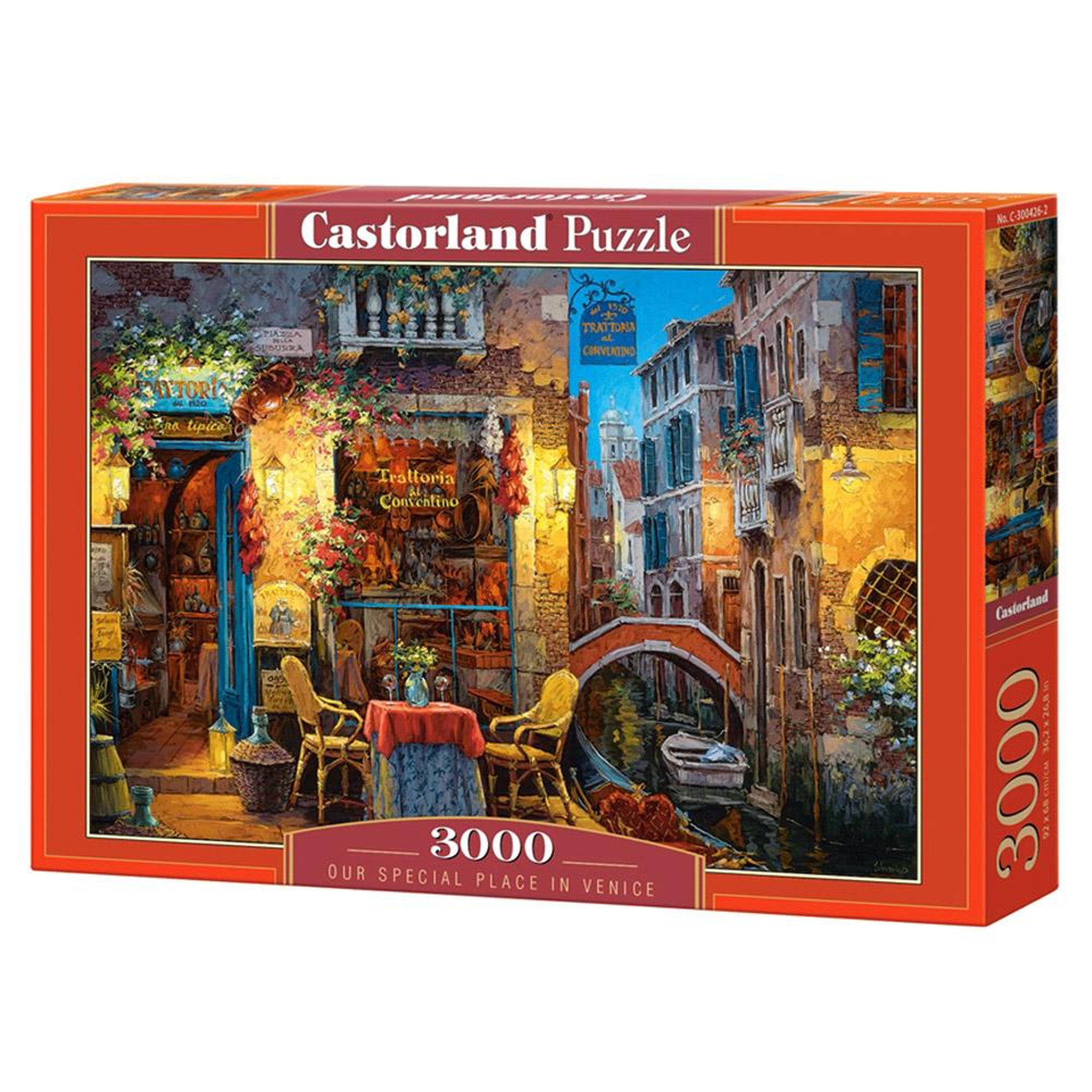 Voir la diapositive 2 : Castorland Puzzle 3000 pièces : Notre endroit spécial à Venise