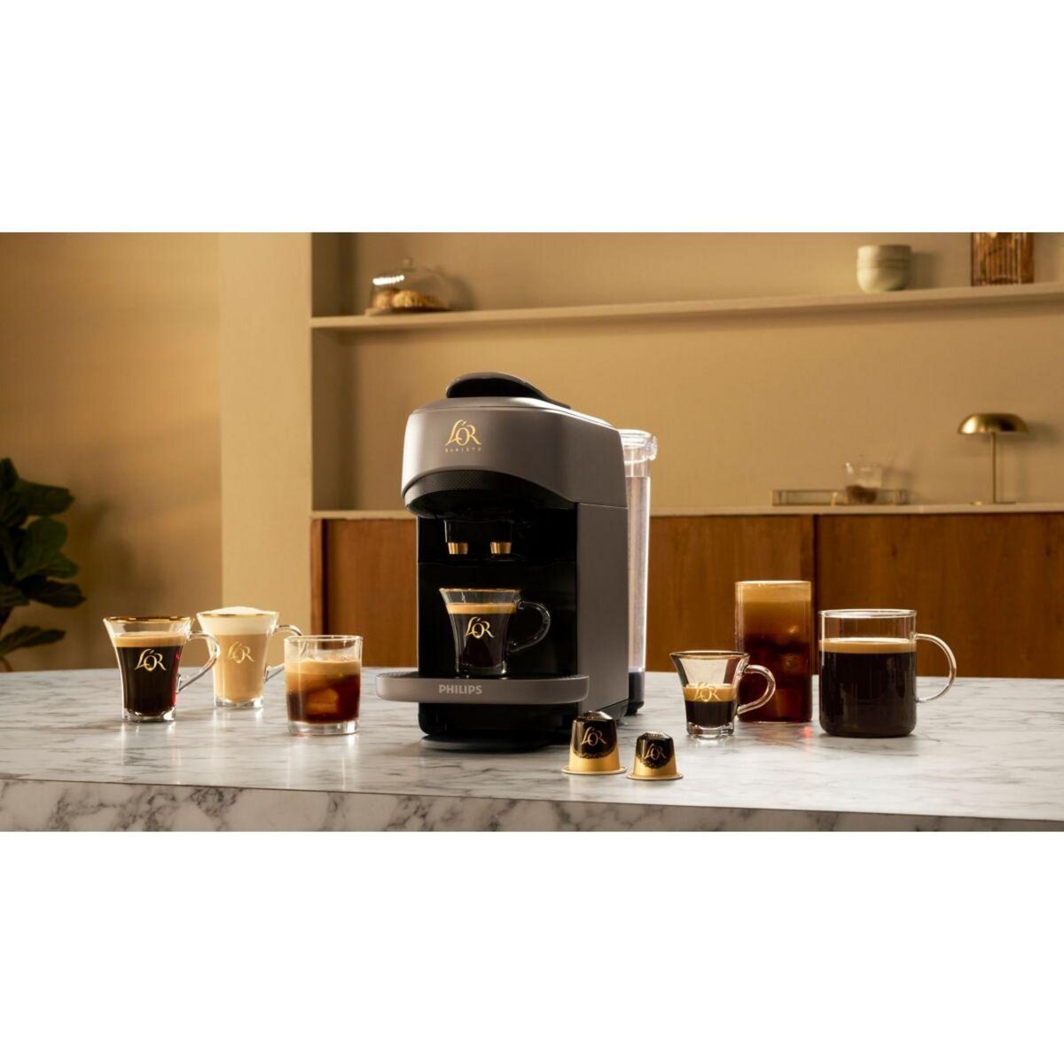 Philips Cafetière à dosette L'Or Barista Absolu LM9512/20