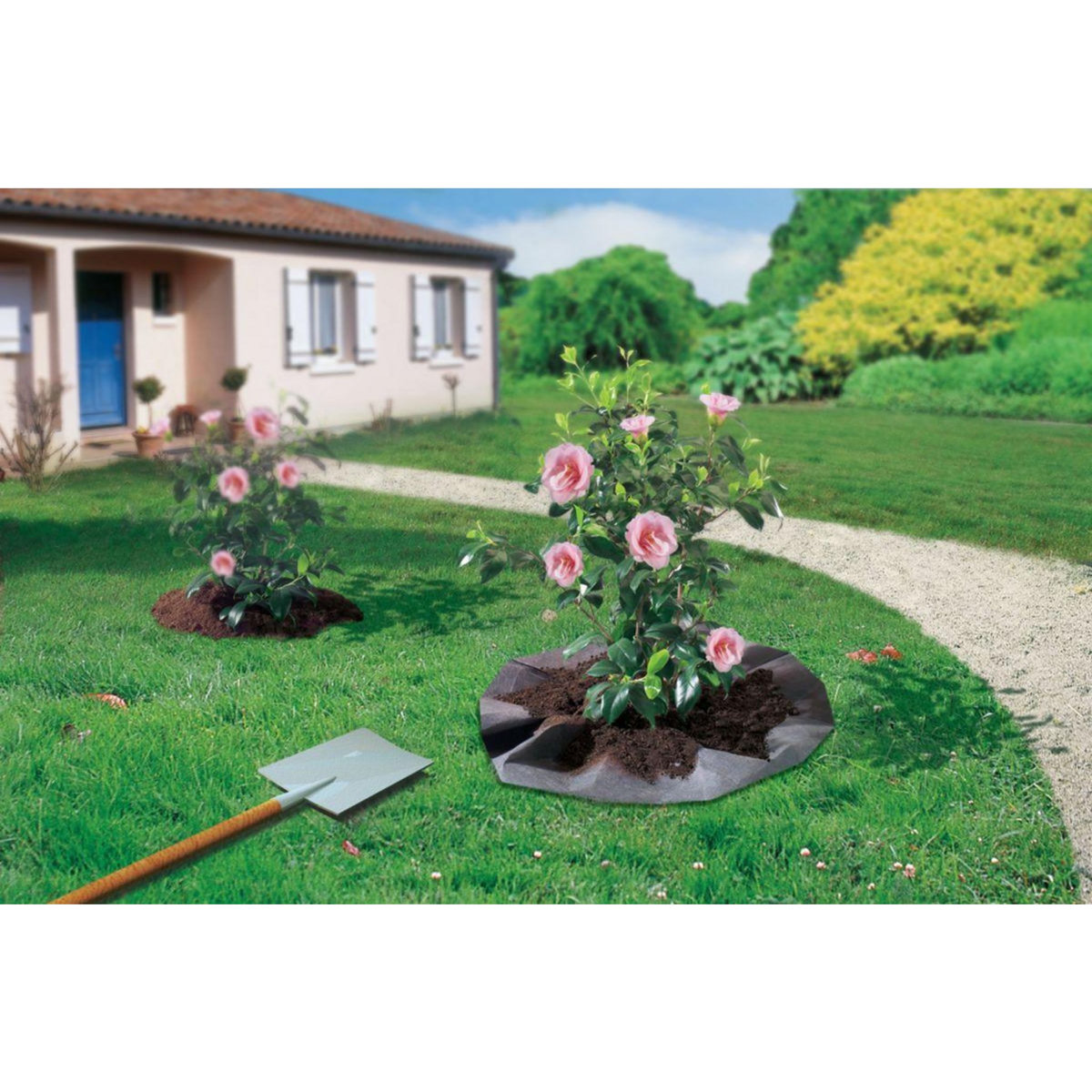 Nortene Feutre de plantation 1,50 x 6 m - pour arbustes terre de bruyère  Terraplant