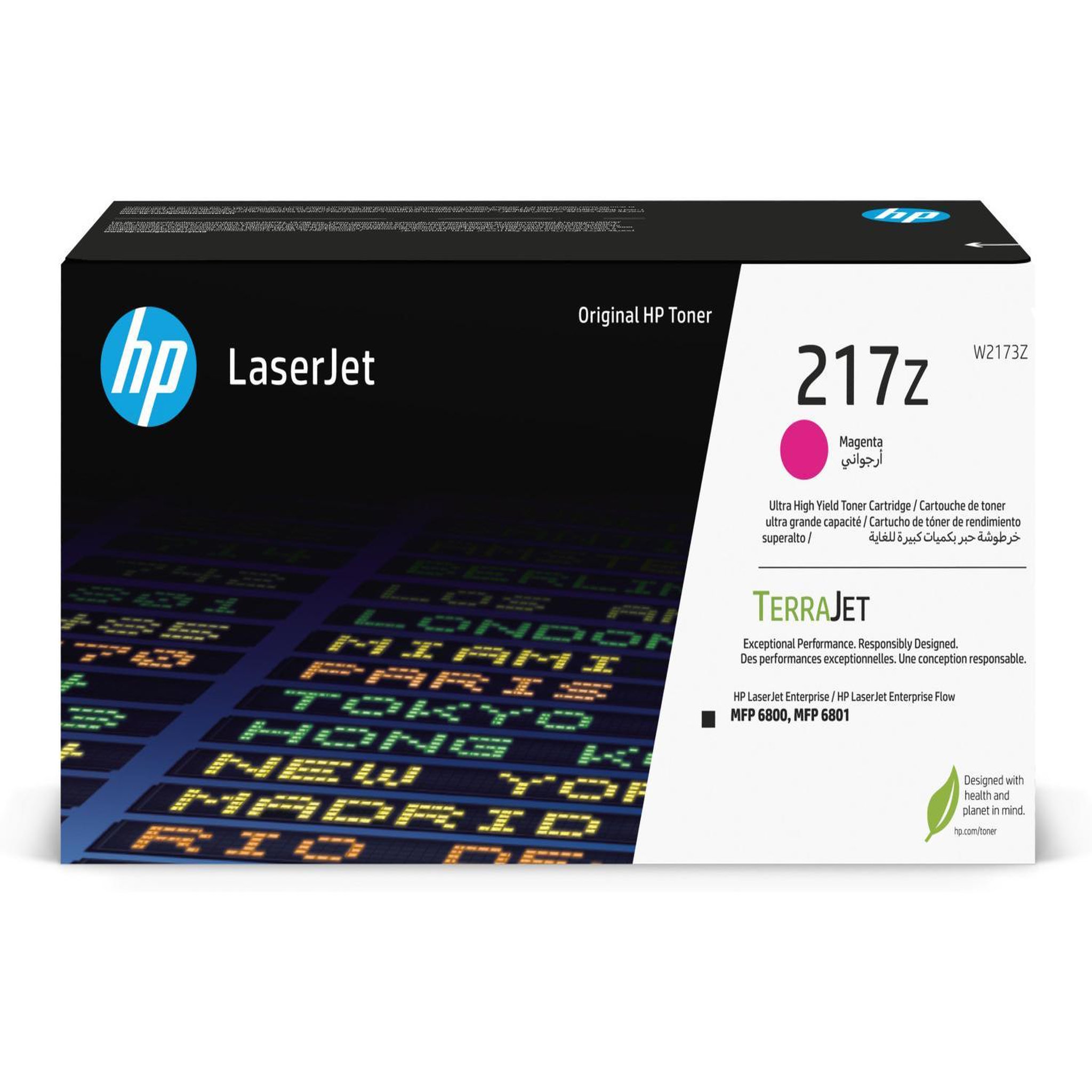 Voir la diapositive 2 : HP HP Cartridge No 217Z HP217Z HP 217Z Magenta (W2173Z)