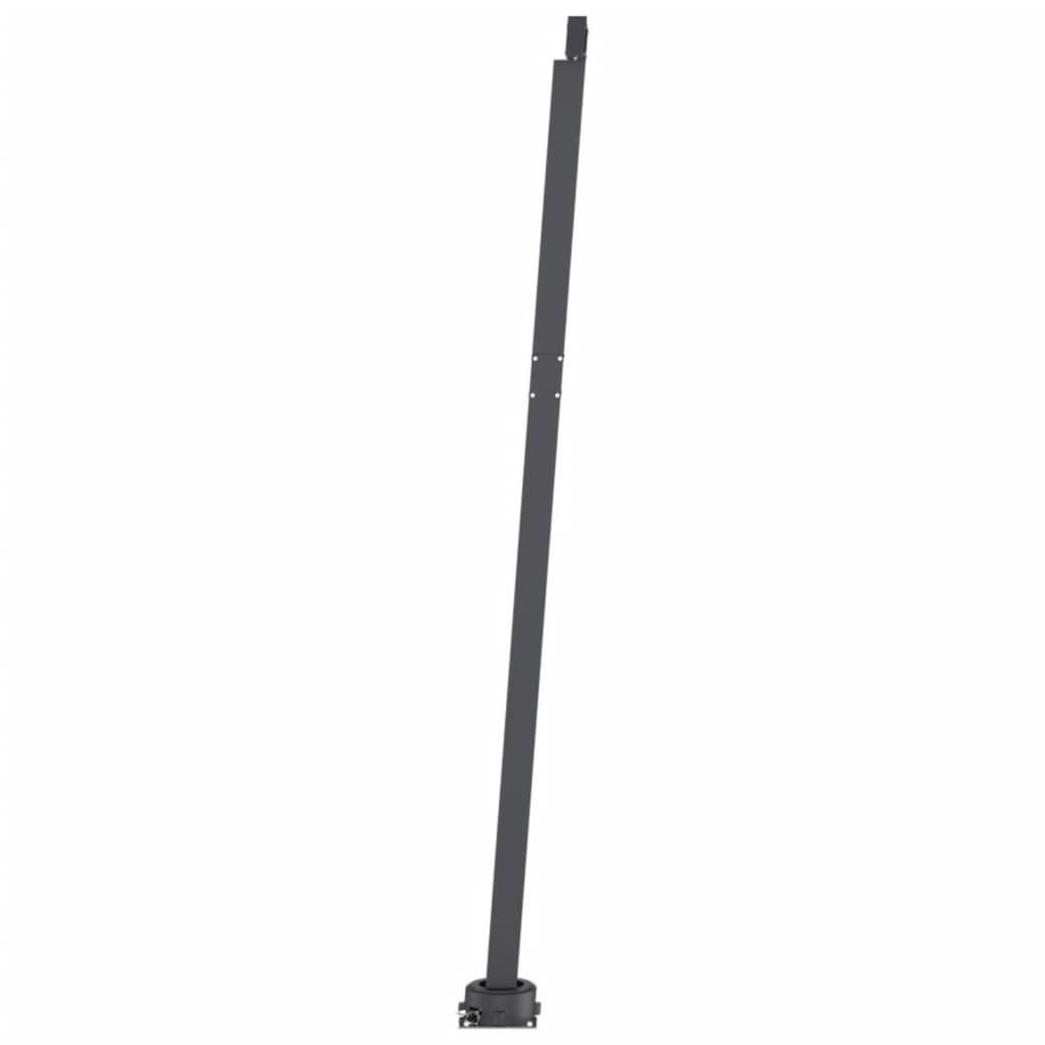 Voir la diapositive 5 : VIDAXL Auvent manuel retractable avec LED 300x250 cm Orange et marron