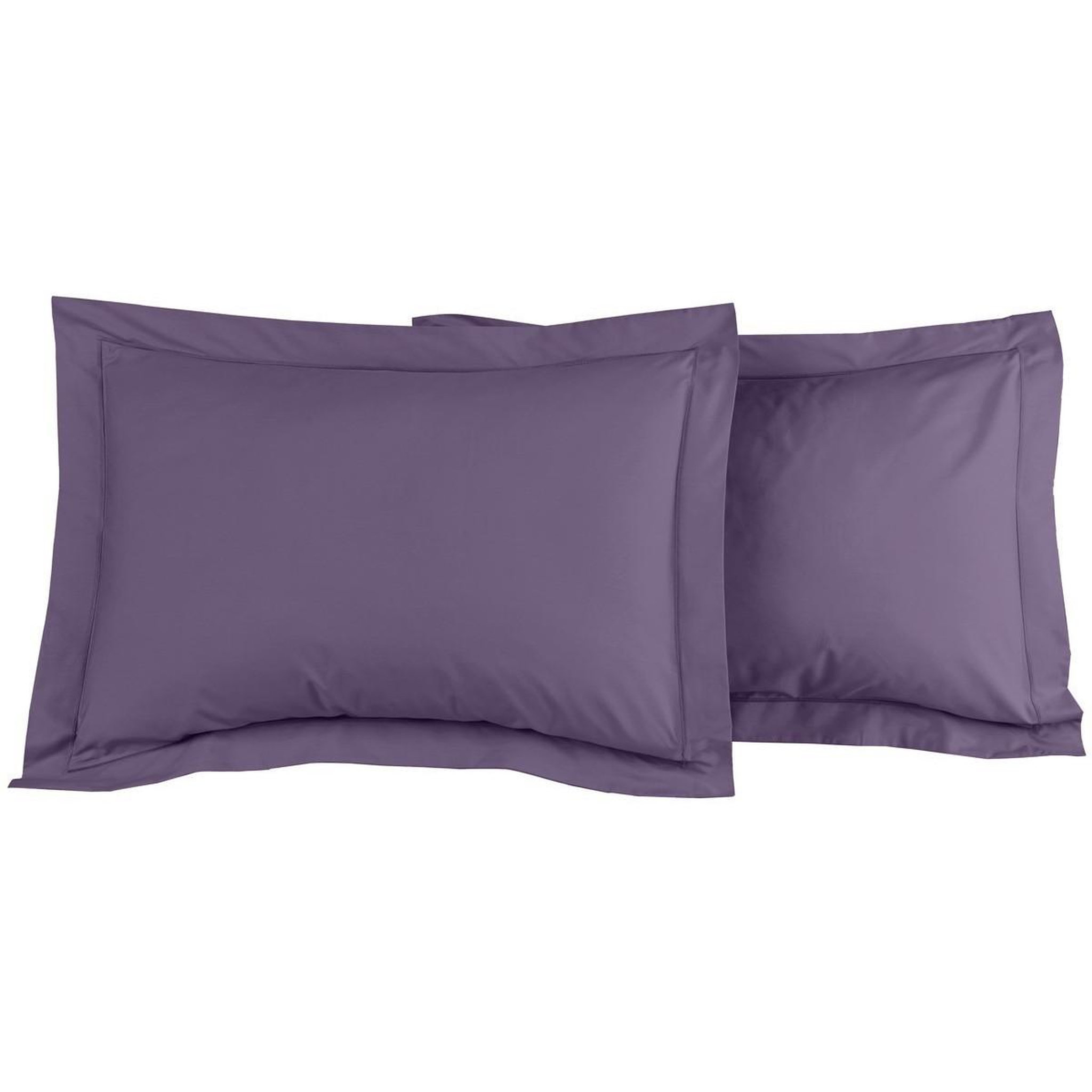 Voir la diapositive 1 : Sensei Maison Lot de 2 taies d'oreiller en percale de coton SOFT PERCALE