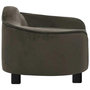 Voir la diapositive 4 : VIDAXL Canapé pour chien Gris foncé 67x47x36 cm Peluche
