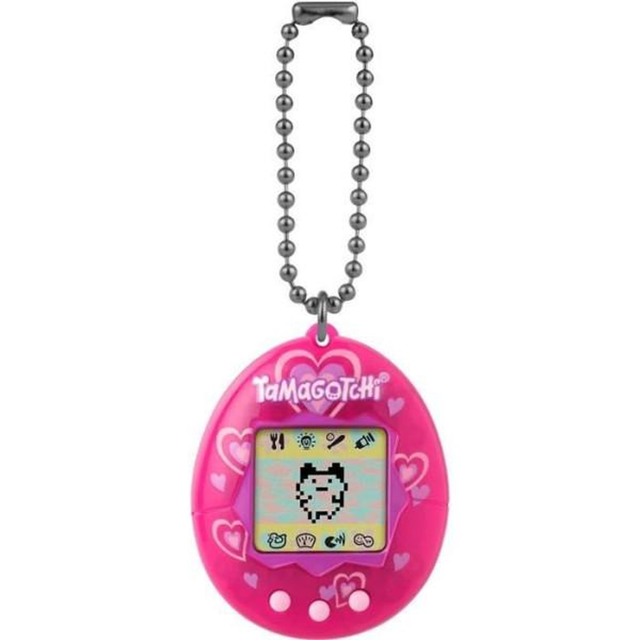 Voir la diapositive 3 : BANDAI BANDAI - Tamagotchi - Tamagotchi original - Lots of love - animal électronique virtuel avec écran couleur, 3 boutons et jeux -