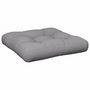 Voir la diapositive 4 : VIDAXL Coussins de palette lot de 2 gris tissu