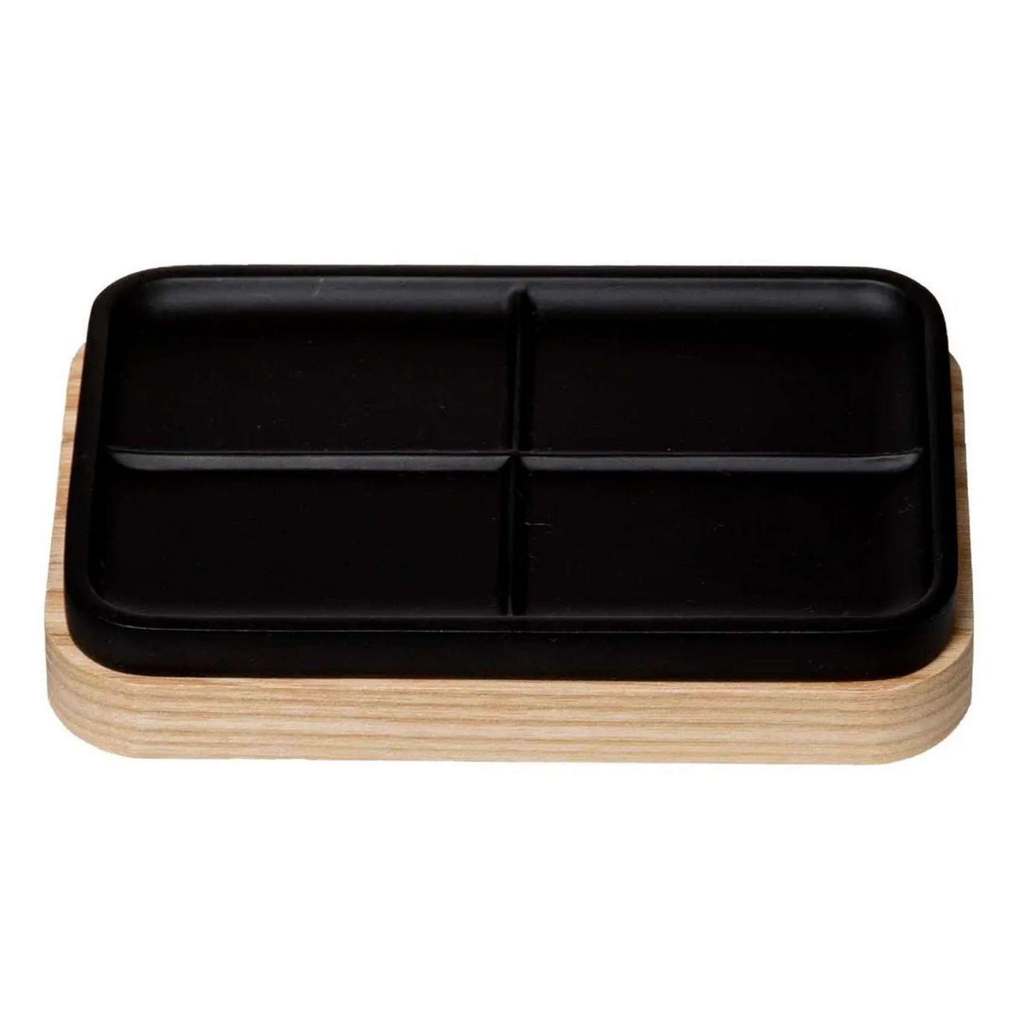 FIVE Porte savon en résine  natureo  13cm noir