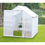 Voir la diapositive 2 : CHALET&JARDIN Serre de jardin - Polycarbonate - 4,75m² - PUSI